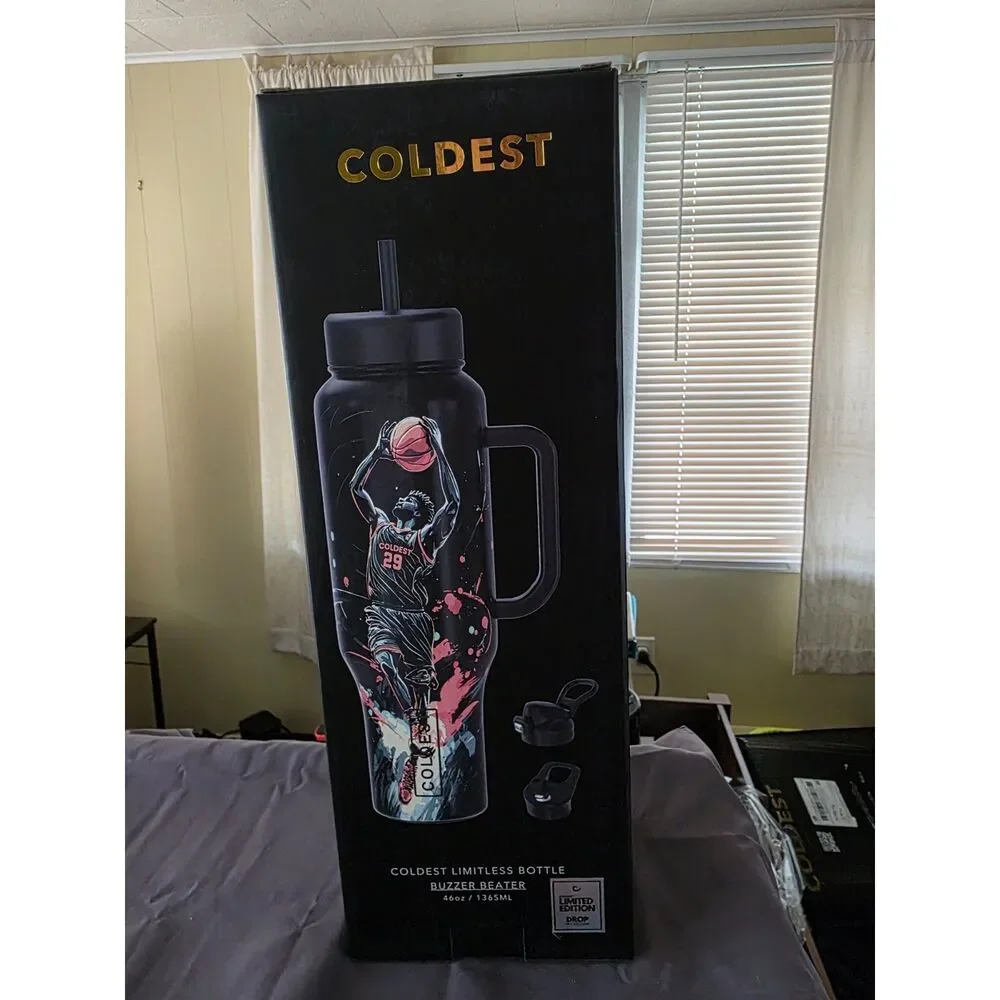 Coldest Limited Edition 46oz Buzzer Beater Water Bottle